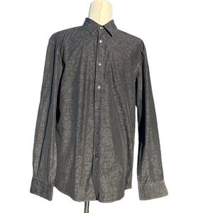 Versace Collection Trend Button Up Long Sleeve Shirt